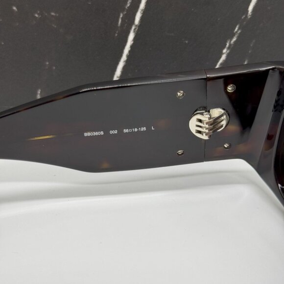 NEW BALENCIAGA BB0360S 002 UNISEX HAVANA SUNGLASSES - Picture 7 of 9